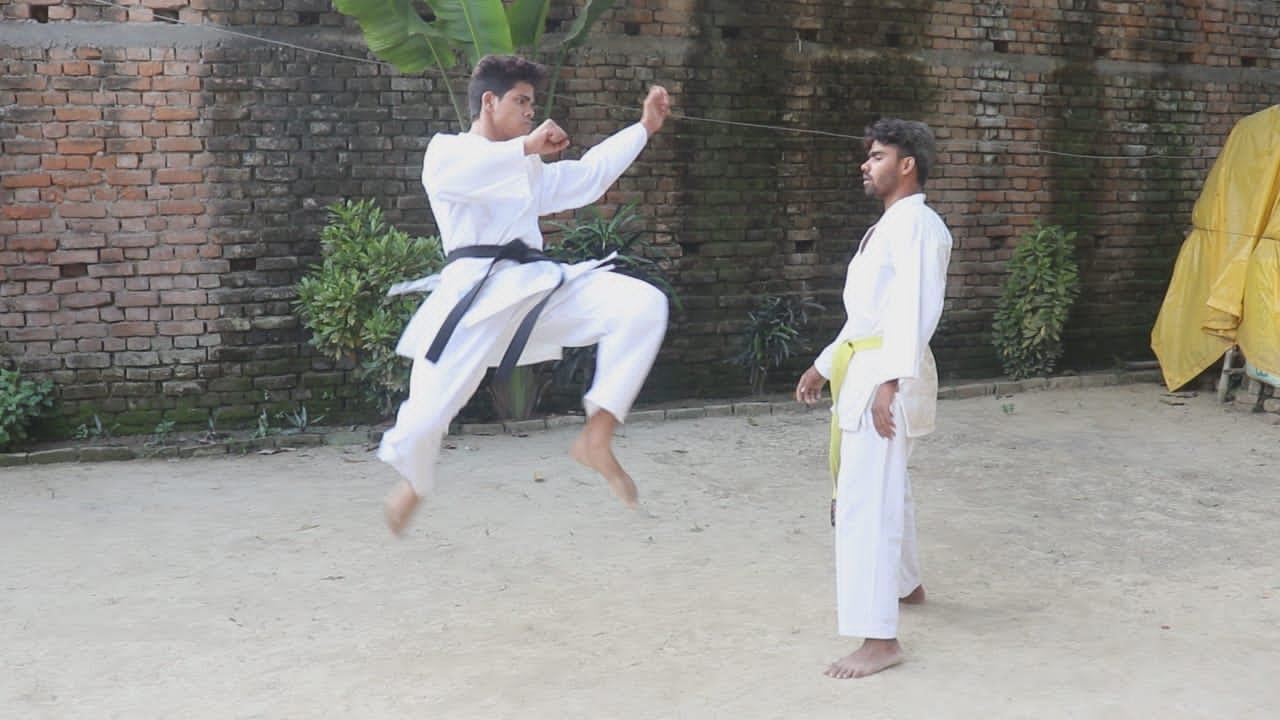 indian karate real fight (Aniket mehra and MD Junaid) YouTube