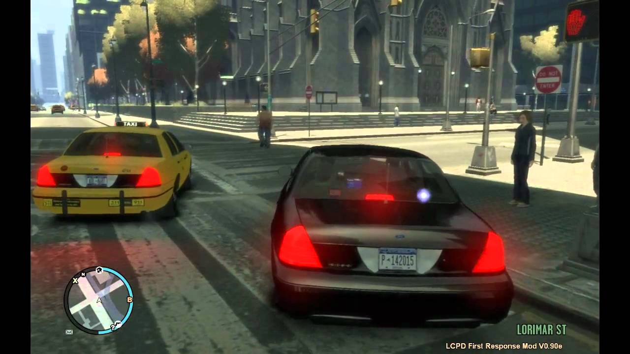 NYPD Unmarked crown victoria patroling - GTA 4