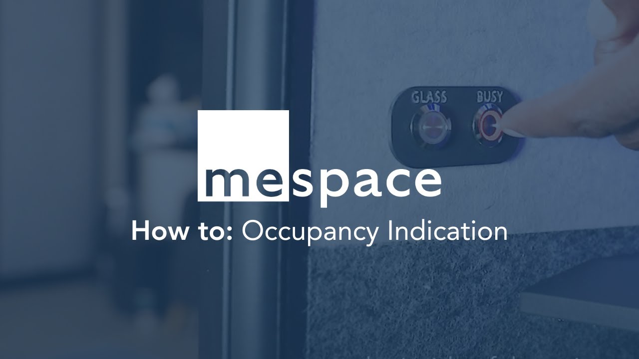 MeSpace - How To: Occupancy Indicator - YouTube