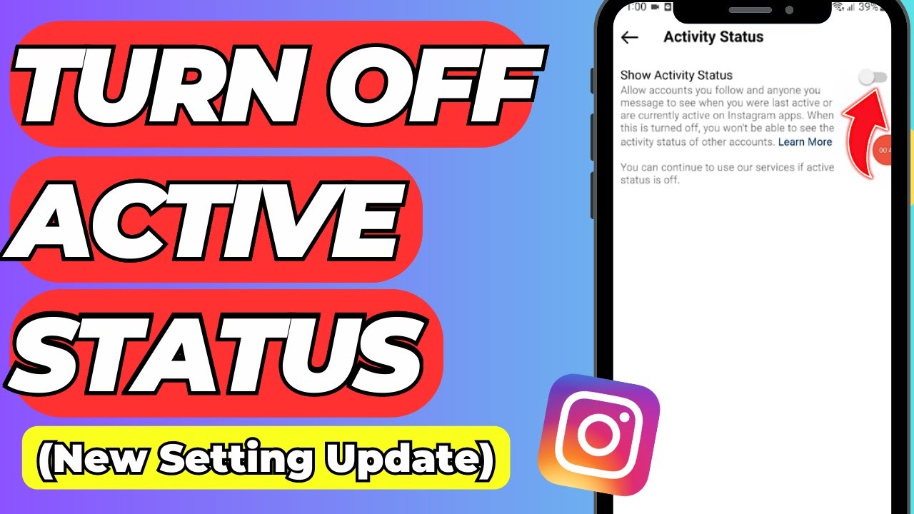 how to turn off active status on instagram - YouTube