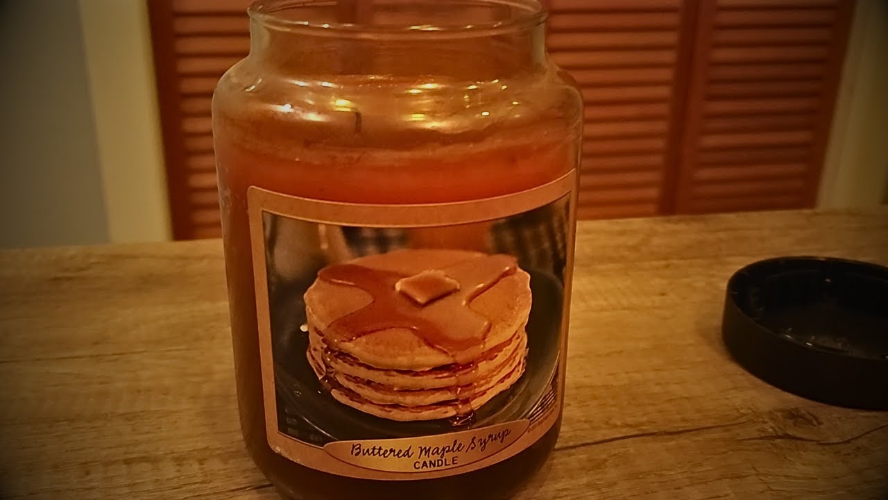Crossroads Buttered Maple Syrup 2 Wick Candle 26oz - Product Video