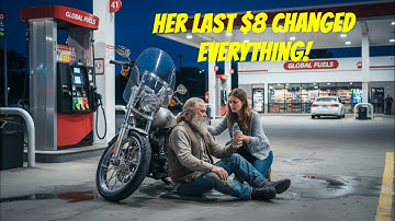 Last $8 Saved a Biker — What 100 Riders Did Next Shocked Her