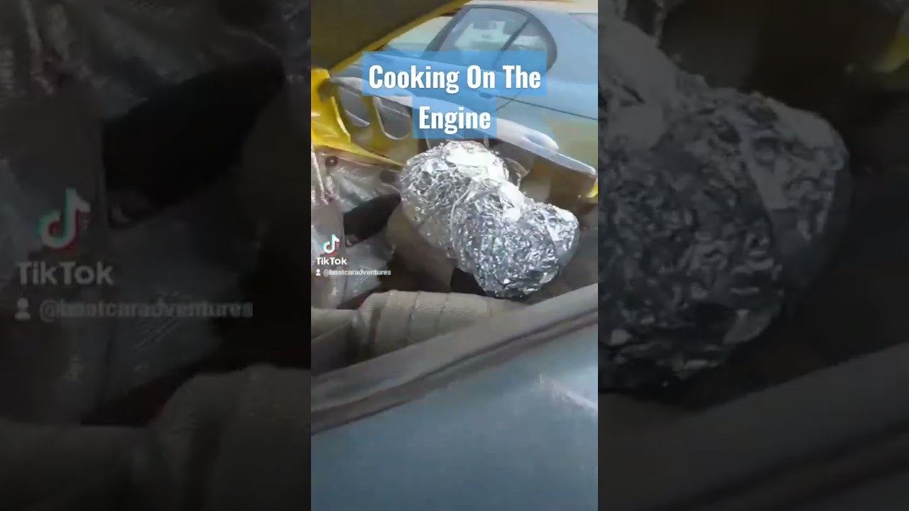 If we couldn't cook on the engine, we don't eat 😤 Cooked out on the engine coming soon.