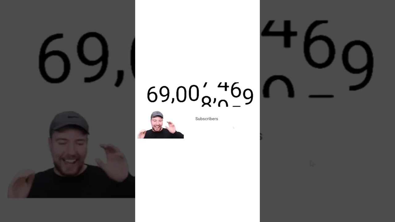 MrBeast Hits 69 Million Subscribers 