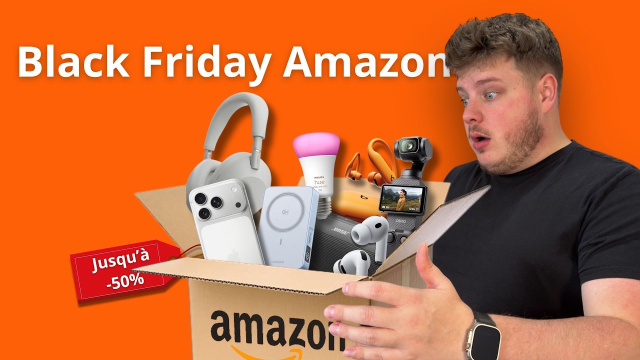 Black Friday Amazon : Les Meilleures Offres Tech à Ne Pas Rater !