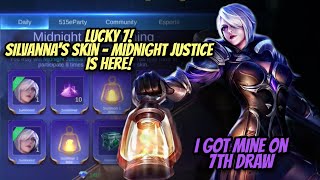 I Got Silvannas New Skin Midnight Justice On The 7Th Draw