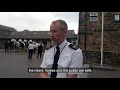 Police horses at Barnsley. 26th July 2019