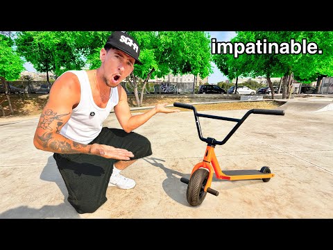 CONSTRUÍ el PATINETE más RARO del MUNDO