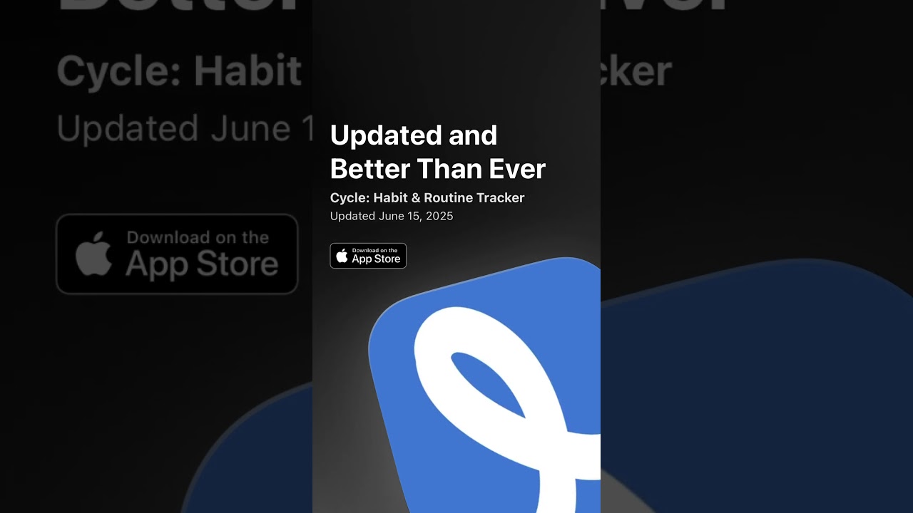 Cycle habit tracking app