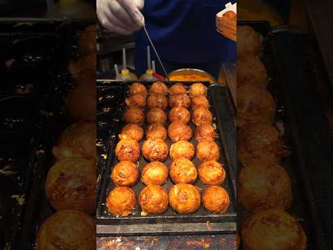 순식간에?! 달인의 놀라운 타코야끼 만들기 Amazing Takoyaki Master