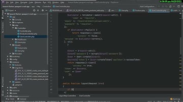 【LARAVEL and FLUTTER ANDROID STUDIO and IOS】laravel passport with crud php mysql full restful
