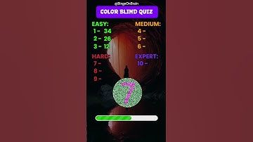 Are You Color Blind? 🔢👁️ | Spot the Hidden Numbers Challenge