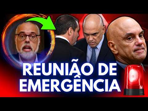 🚨Reunião de emergência entre Moraes e Andrei Rodrigues