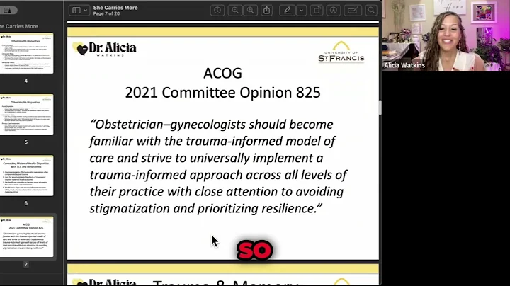 Trauma-Informed Care: Improving Maternal Health Outcomes