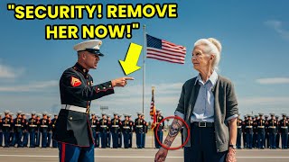 She Came to Watch Her Grandson Graduate — Until a USMC Commander Recognized Her Combat Ink