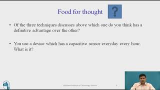 Capacitive Sensors