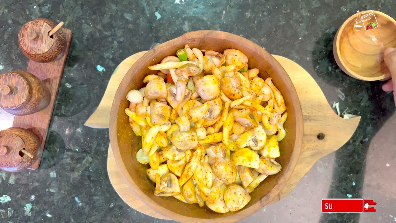 Pickled Mushrooms | Lacto Fermented Mushrooms | Mushroomkraut