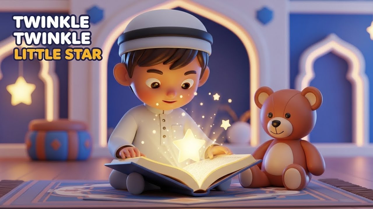 Детская песня «Twinkle Twinkle Little Star» по мотивам Корана | Исламская обучающая рифмовка