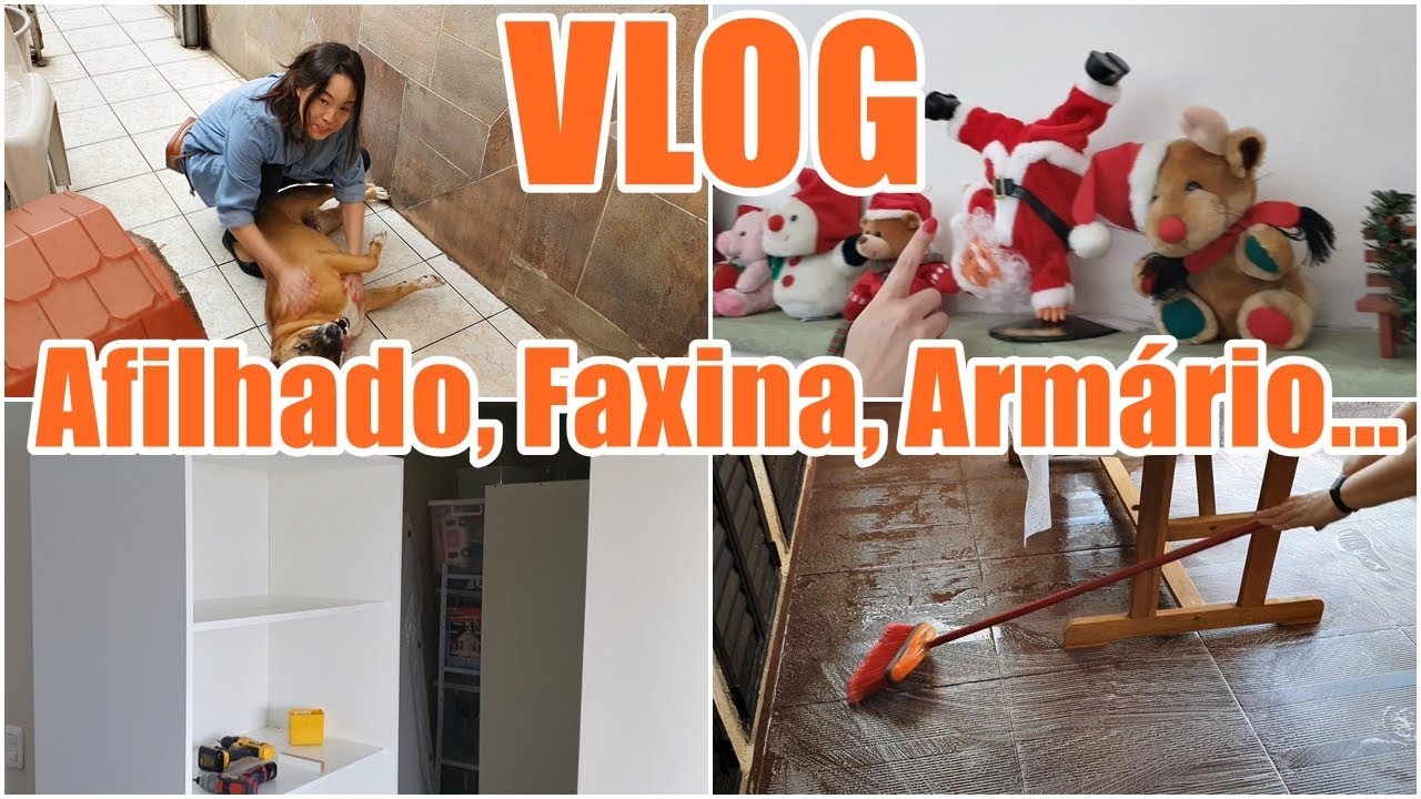 CONHEÇAM MEU AFILHADO LINDO + ARMÁRIOS NOVOS + FAXINA.