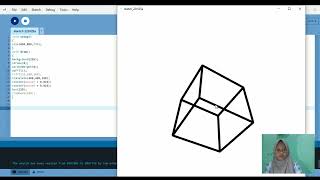 MEMBUAT BANGUN RUANG KUBUS DENGAN SOFTWARE PROCESSING UTS SITI SANIAH(0701201091)#processing screenshot 2