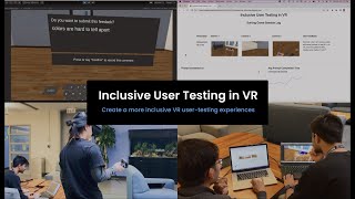 Inclusive User Testing in VR | MIT Reality Hack 2022 screenshot 5