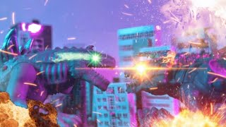 Zilla Vs Megaguirus Stop Motion