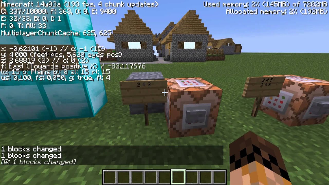 MINECRAFT 1.8 - Snapshot 14w03a