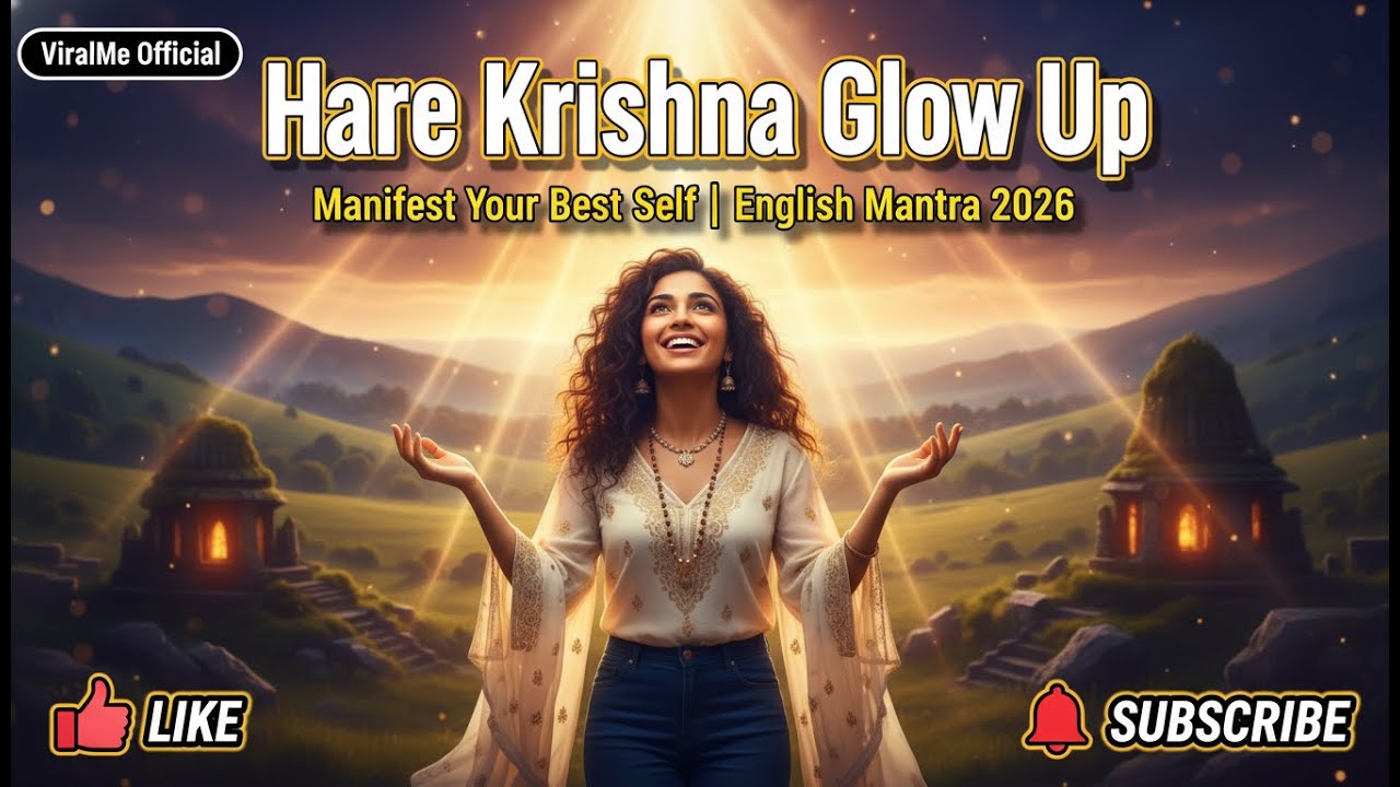Hare Krishna Glow Up | Manifest Your Best Self | English Mantra 2026 | ViralMe Official