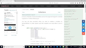 What is predicate in Java 8? | javapedia.net