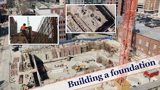 Illini Hall Construction Update: Building a Foundation