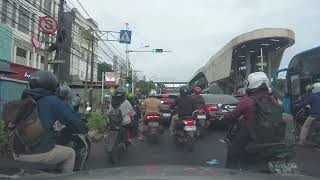 Otto Iskandardinata (Otista) East Jakarta to Matraman Raya Jakarta via Kampung Melayu - Jatinegara