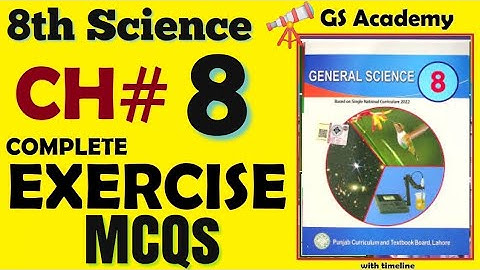 Exercise solution, chapter 8, force and pressure, class 8 general science, 8th science, new course