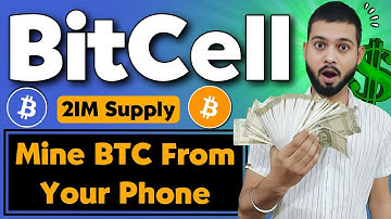 BitCell Airdrop - Mine Bitcoin From Your Phone - Join Early Phase Mining Now