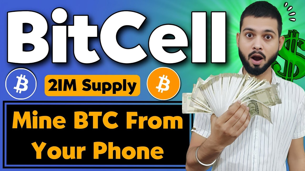 BitCell Airdrop – Mine Bitcoin From Your Phone – Join Early Phase Mining Now