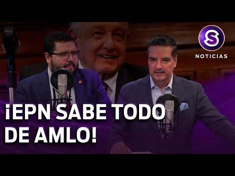 HE KNOWS EVERYTHING ABOUT SHEINBAUM AND AMLO! EPN took a secret file that makes him immune | Saga...