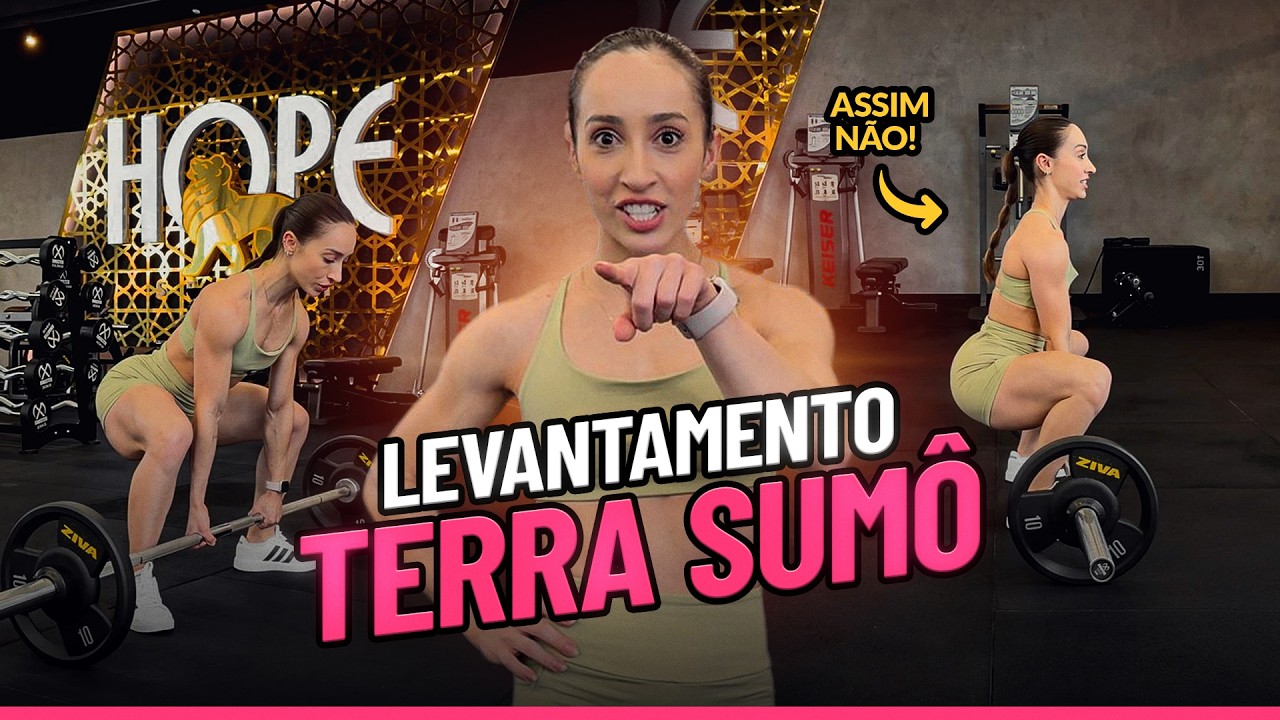 Levantamento Terra Sumô Para Glúteos: Execução Correta Passo a Passo