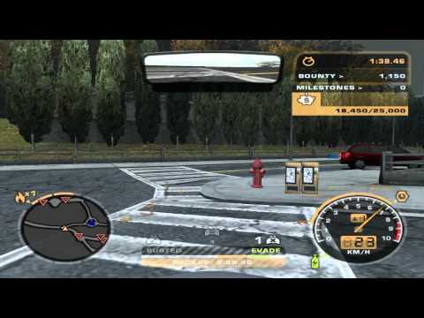 NFS Most Wanted Challenge 8 911 Carrera Pursuit 