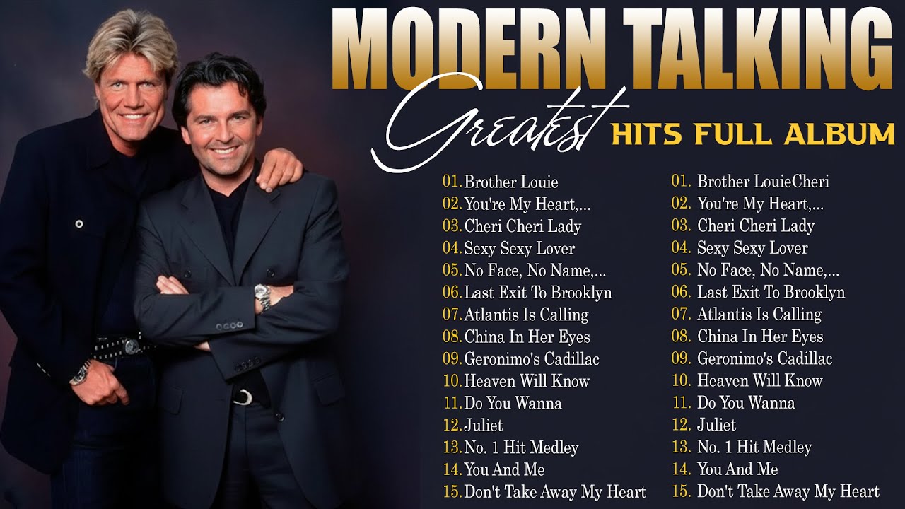 Modern Talking Best Songs Of All Time - Modern Talking Greatest Hits - Modern Talking Top 20 Songs