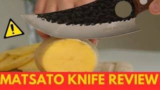 Matsato Knife Review 🔪 The Truth About This Japanese Chef Knife – Is It Worth Buying in 2026?