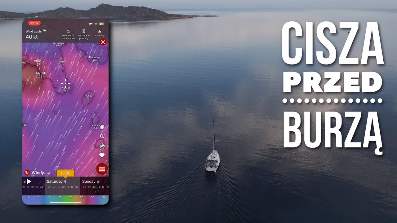 Uciekamy przed huraganem Ciaran. Robi się nieciekawie... 