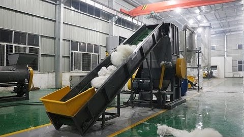 Waste PSF/POY/Polyester Fiber Fbaric Pelletizing Line