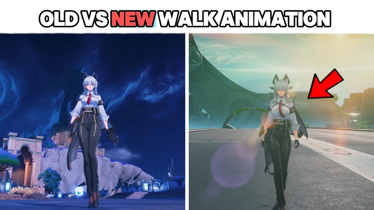 Wuthering Waves 3.1 Just Updated the Walk Animations…