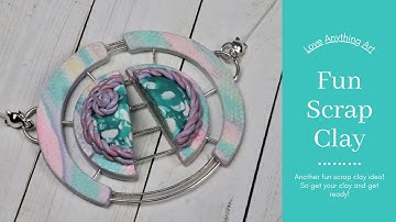 How to use Scrap Clay Ideas From Polymer Clay Patterns🌺🌺