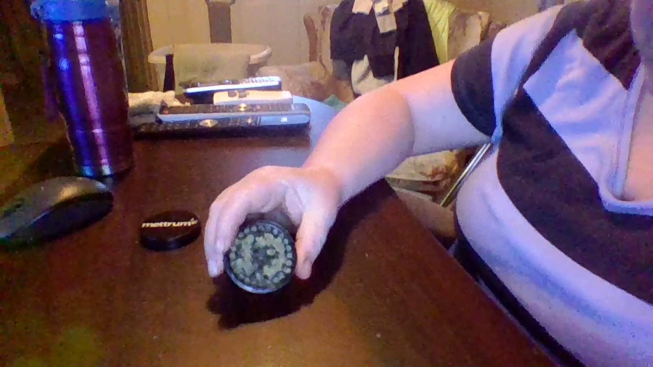 Grinding Marijuana