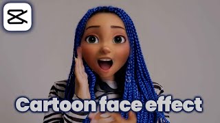How to add Cartoon face effect to video in CapCut App screenshot 4