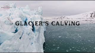 MELTING GLACIERS | CALVING GLACIER | ICE MELTING | ANTARCTICA | NATURE IN 4K
