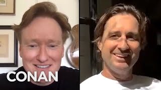 Luke Wilson Doesnt Want To Be An Old Dad Conan On Tbs