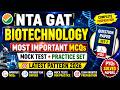 NTA GAT Biotechnology PDF Book 2026 | MCQ Mock Test Practice Set eBook #ExamPreparation