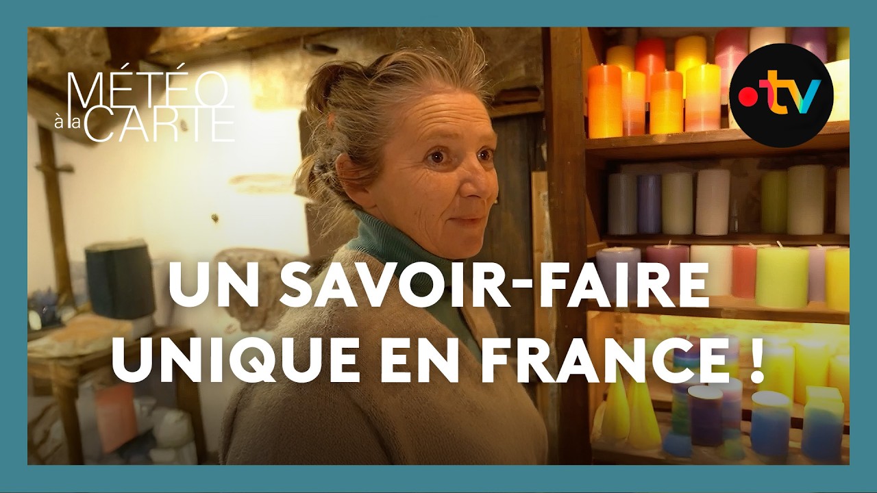Elle crée des bougies uniques en France ! - Météo à la carte