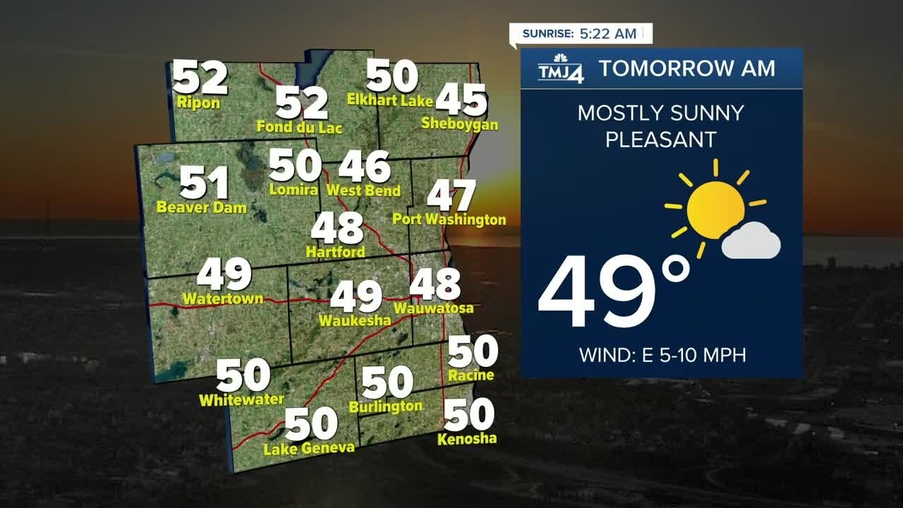 Mostly sunny and even warmer Thursday - YouTube